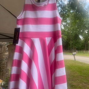5T, Polo, pink, and White dress